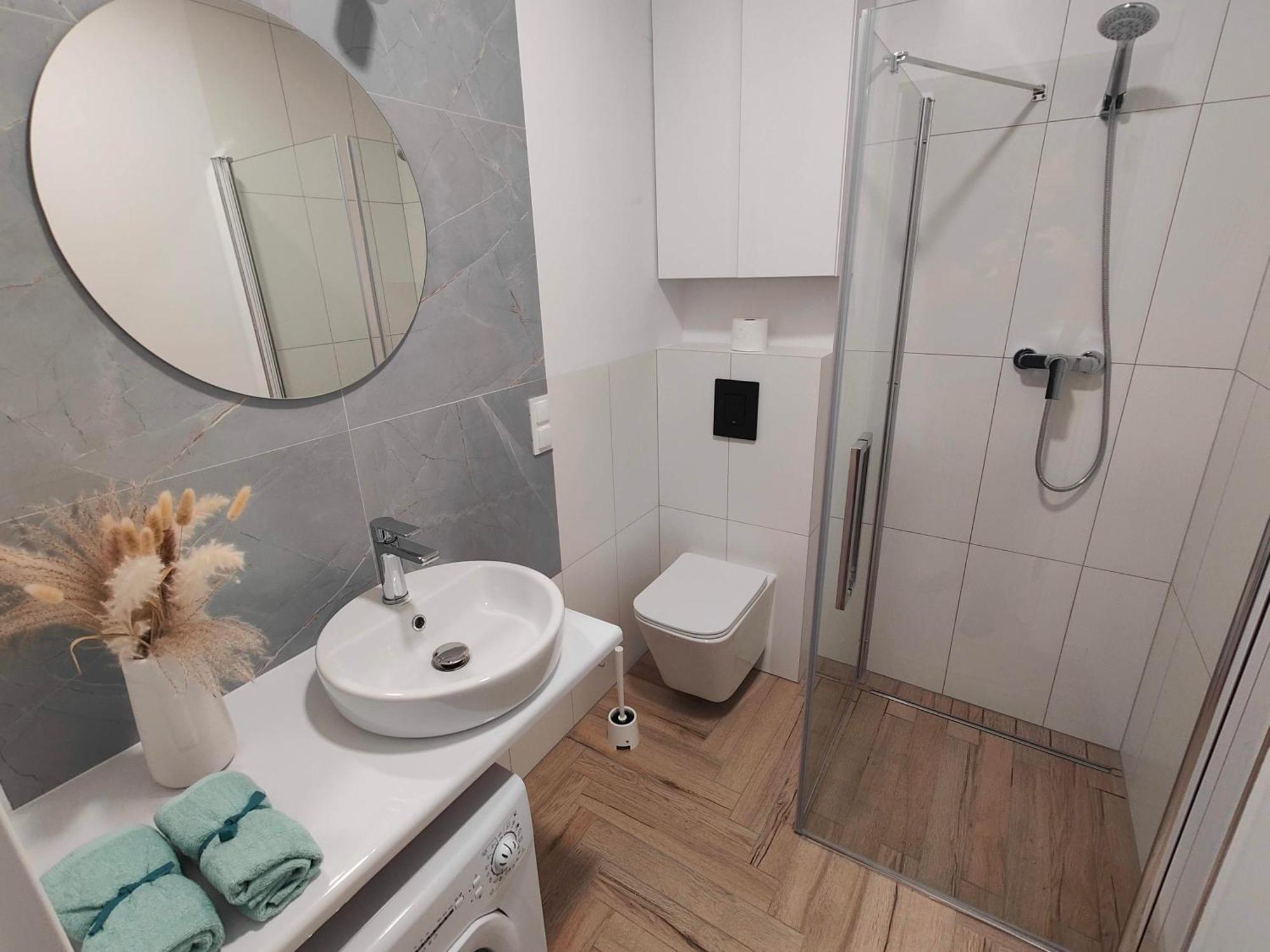 Turkusowa Kamienica Apartman Pierwoszyno Kültér fotó