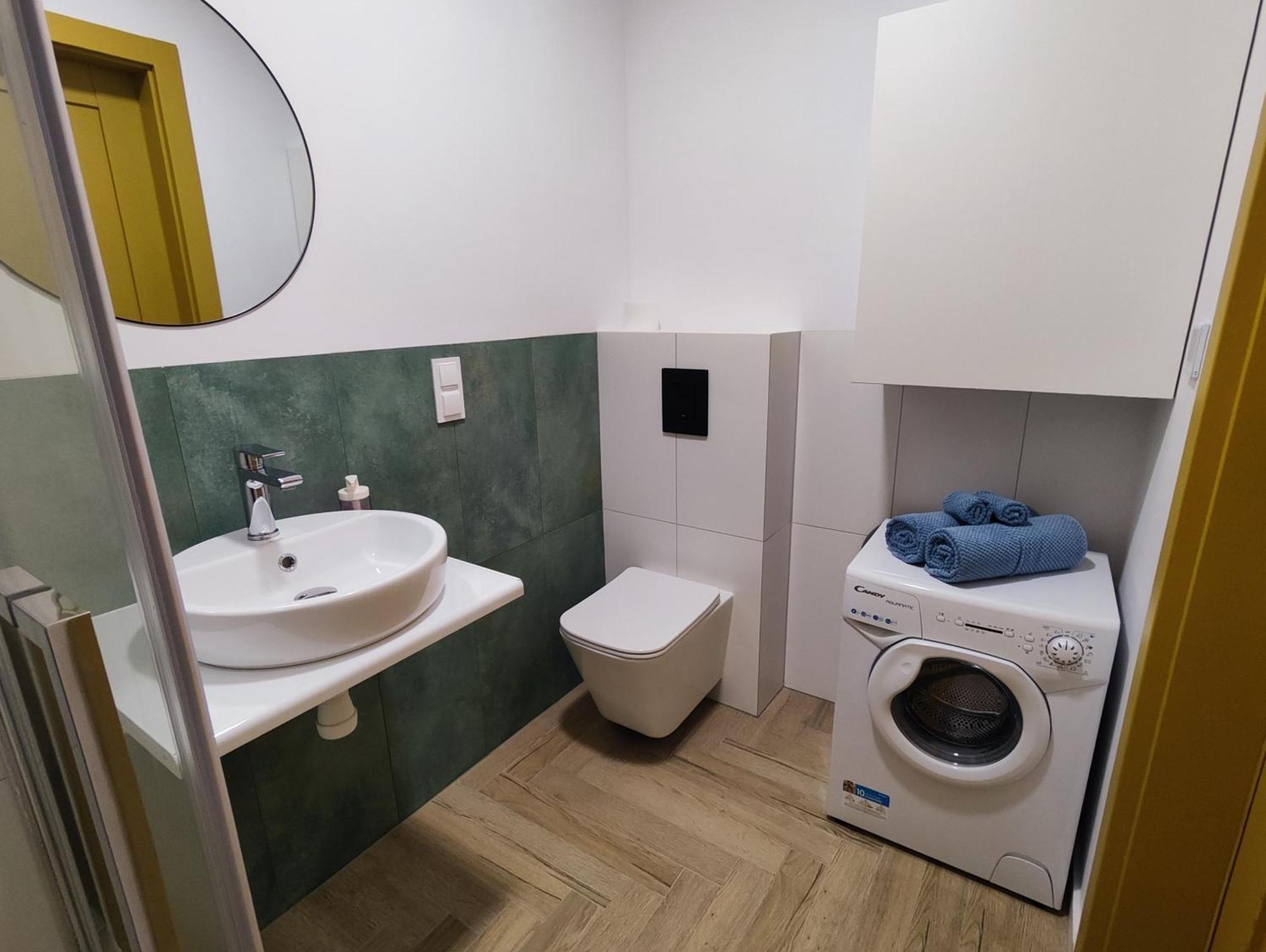 Turkusowa Kamienica Apartman Pierwoszyno Kültér fotó